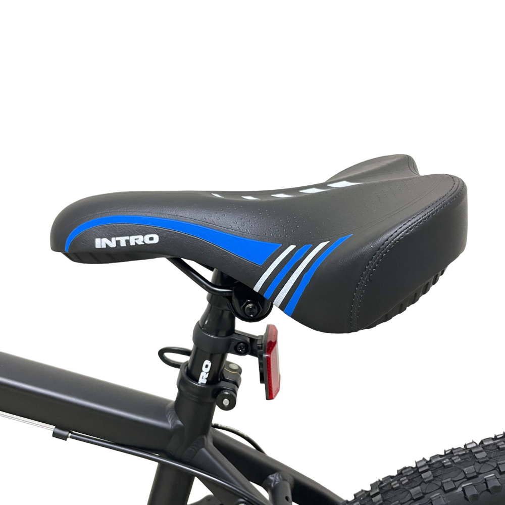 Электровелосипед INTRO Sport черно-синий 22