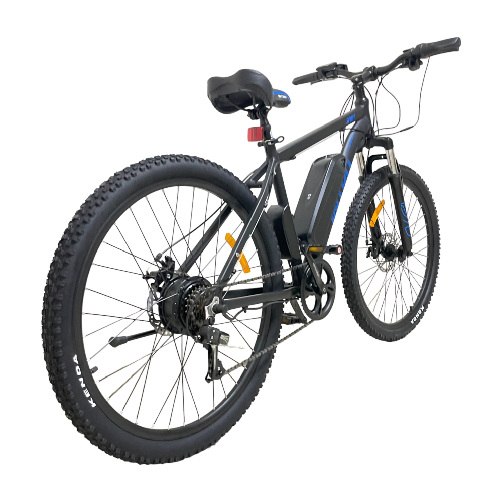 Электровелосипед INTRO Sport черно-синий 4