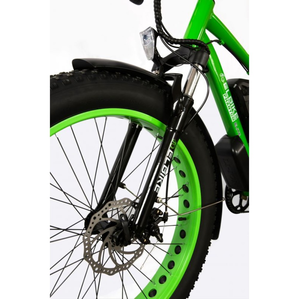 Электровелосипед Elbike Phantom Elite зеленый 4 Электровелосипед Elbike Phantom Elite зеленый 4