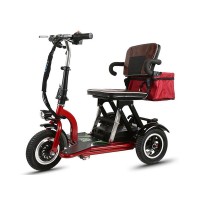 Электротрицикл Elbike Адъютант A1 SLA 48V 12Ah Trike красный