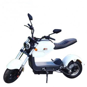 Электроскутер Citycoco Harley PRINCE 2000W, 60В 20Ah Белый